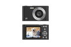 4K Digital Camera for Photography Vlogging Camera for YouTube Video 16X Digital Zoom with 32G Memory Card - Black