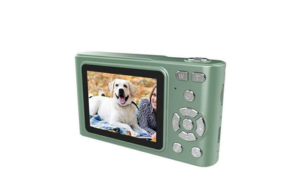 4K Digital Camera for Photography Vlogging Camera for YouTube Video 16X Digital Zoom with 32G Memory Card - Green
