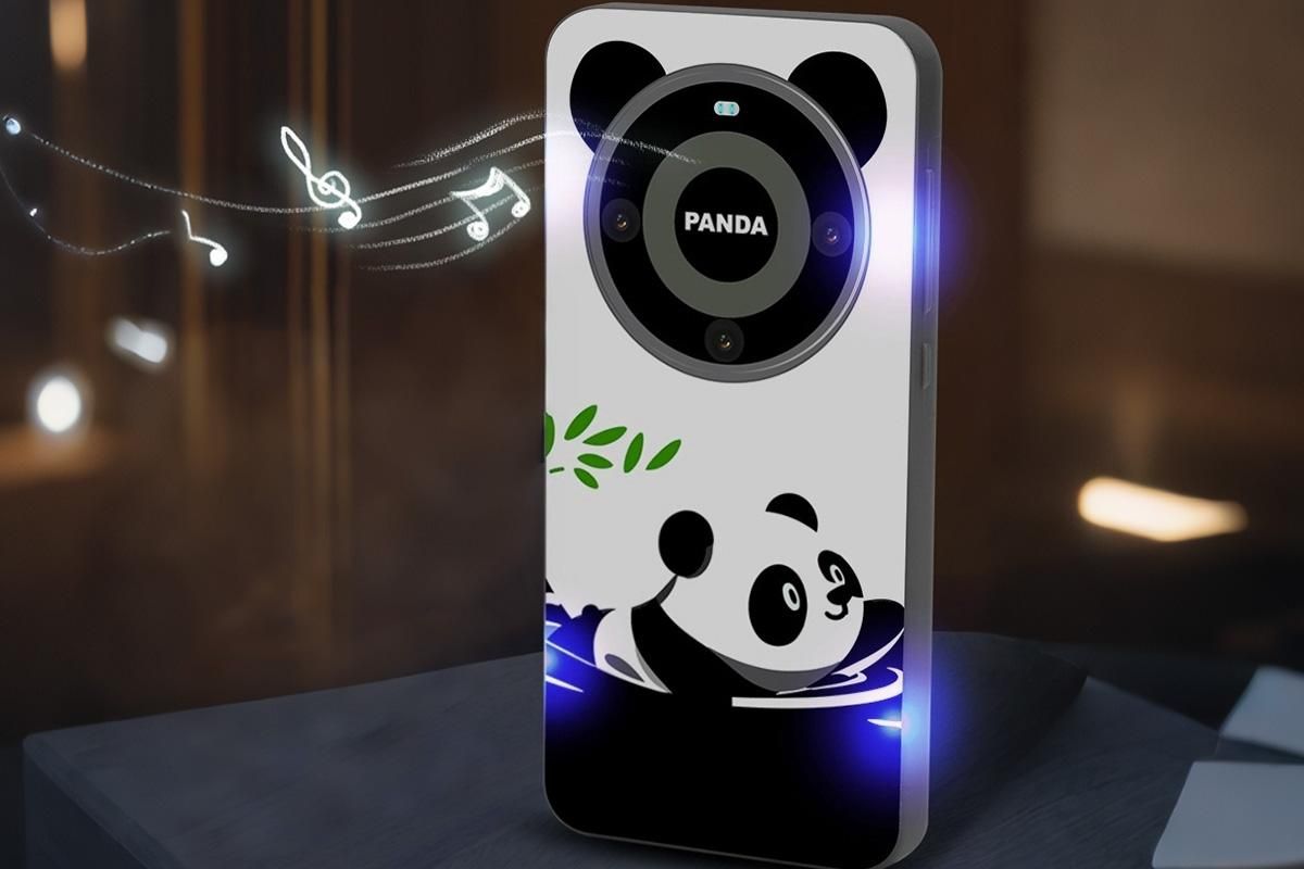 Learning Phone Toy with Over 10000 Educational Contents Touch Screen Early Education Gift - Panda