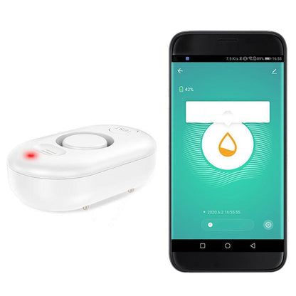 100dB WiFi Water Leak Detector Wireless Smart Water Sensor Alarm with Tuya App Notifications