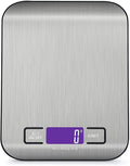 5KG Stainless Steel Digital Electronic Kitchen Scale Postal Scales 1g LCD Backlight Weight Black