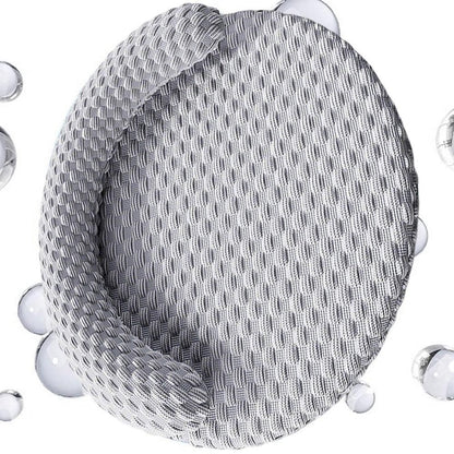 Washable Cooling Pet Bed with Removable Cover for Dogs & Cats - Dark Gray - L