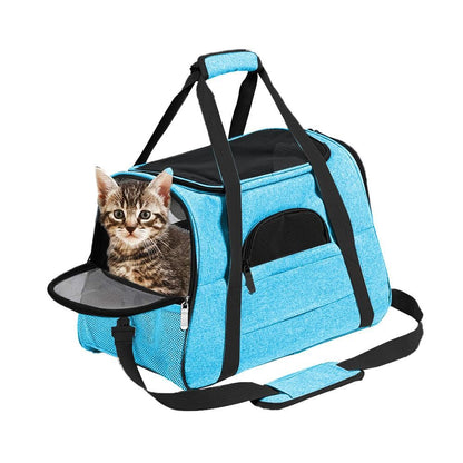 Cat Pet Carrier Travel Carrier Pet Bag for Small Medium Cats Pink