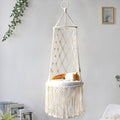 Pet Hammock Hanging Cat Bed Aerial Kitten Bed Sunny Window Seat Nest - L