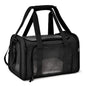 Foldable Travel Pet Carrier Bag Portable Cat Dog Kennel Bag Black - XL