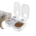 Timer Controlled Pet Feeder for Cats & Small Dogs Wet/Dry Food Style 2