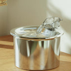 USB Powered 2L Automatic Cat Water Fountain Stainless Steel Pet Water Feeder