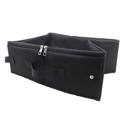 Portable Foldable Cat Travel Litter Box - Waterproof & Easy to Clean Black