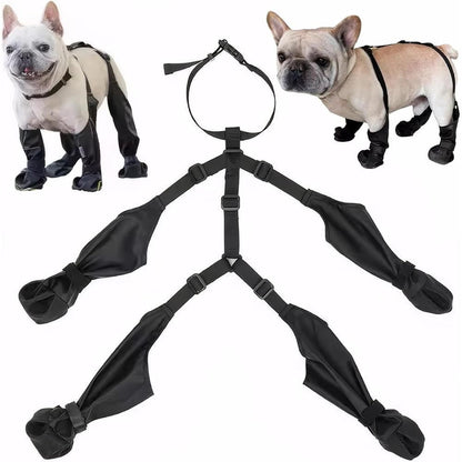 Waterproof Pet Boots Dog Rain Shoes for Outdoor Use - M