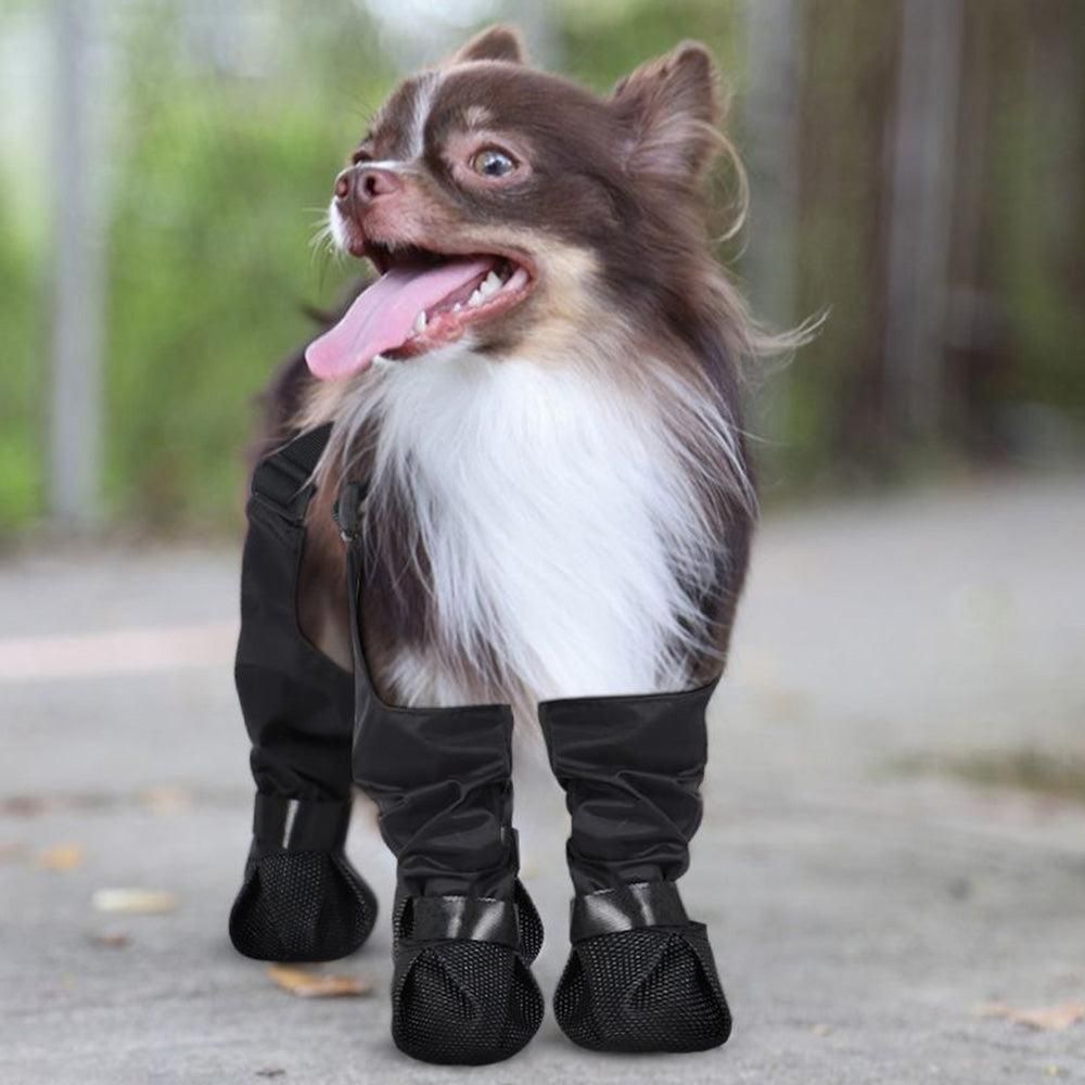 Waterproof Pet Boots Dog Rain Shoes for Outdoor Use - L