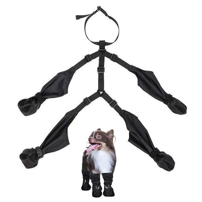 Waterproof Pet Boots Dog Rain Shoes for Outdoor Use - L