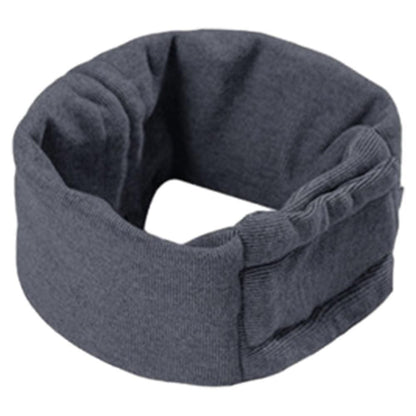 Dog Calming Ear Wraps Ear Protection Cover Pet Dog Head Muff Dark Gray - M