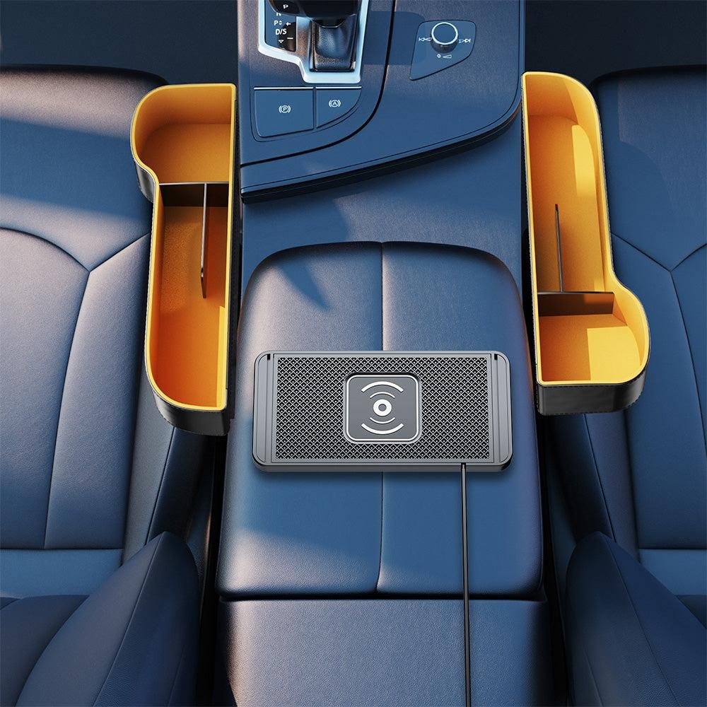 Universal Car Wireless Fast Charger Mat Non-Slip Charging Pad for Devices with Wireless Charging Function USB Style