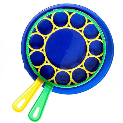 Big Bubble Wands Set - Giant Bubble Kit with Wand Blower and Tray