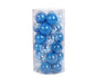 30Pcs Decorative DIY Tree Hanging Balls-Lake Blue 6cm