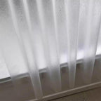 PEVA Thickened Shower Curtain Liner 180x180cm with Rustproof Grommets and Hooks - Style 3