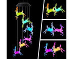 Solar Halloween Wind Chime Light - Elk