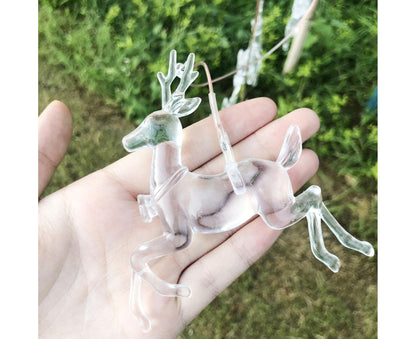 Solar Halloween Wind Chime Light - Elk