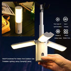 3600mAh-Multifunctional Foldable Camping Light, Rechargeable Tent Lantern, Portable Outdoor Emergency Light