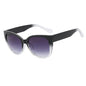 Cat-Eye Gradient Frame Sunglasses, Fashion Sunglasses, Minimalist UV Protection