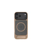 MagSafe Case for iPhone 17 Pro Max - Brown Matte Shockproof Cover with Hidden Kickstand