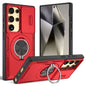 2-in-1 Magnetic Sliding Lens Case, Red for Samsung S24Ultra