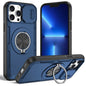 2-in-1 Magnetic Sliding Lens Case, Blue for iPhone 13 Pro Max