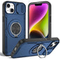 2-in-1 Magnetic Sliding Lens Case, Blue for iPhone 14