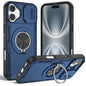 2-in-1 Magnetic Sliding Lens Case, Blue for iPhone 17