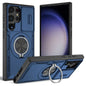 2-in-1 Magnetic Sliding Lens Case, Blue for  Samsung S23Ultra