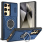 2-in-1 Magnetic Sliding Lens Case, Blue for  Samsung S25Ultra