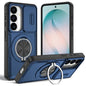 2-in-1 Magnetic Sliding Lens Case, Blue for  Samsung S26