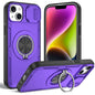 2-in-1 Magnetic Sliding Lens Case, Purple for iPhone 14