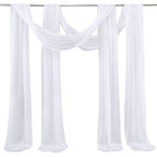 Wedding Arch Chiffon Fabric Drapery Wedding Drapery Arch Decoration Wedding Decor