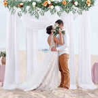 Wedding Arch Chiffon Fabric Drapery Wedding Drapery Arch Decoration Wedding Decor