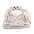 2 in 1 Foldable Children's Sofa Cushion Plush Sofa Cute Sofa Chair for Children