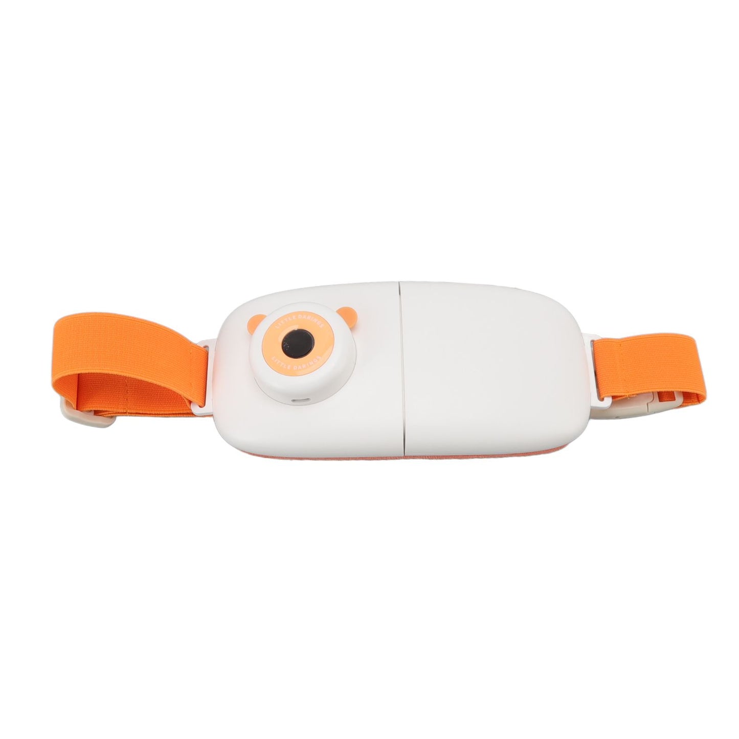 Foldable Menstrual Pain Belt Digital Display USB Charging Fast Heating Waist Warming Belt for Women Orange