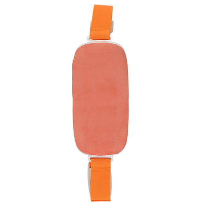 Foldable Menstrual Pain Belt Digital Display USB Charging Fast Heating Waist Warming Belt for Women Orange