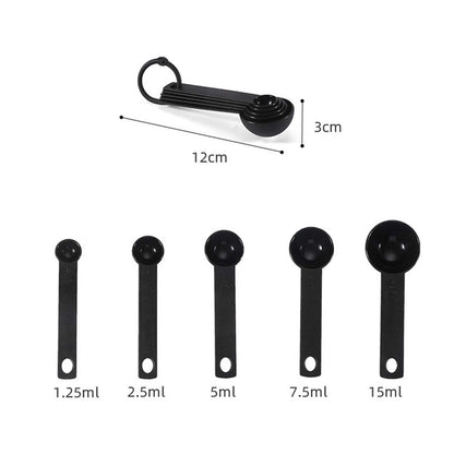 10Pcs Measuring Spoon Set Safe Durable PP Baking Measuring Spoons for Kitchen Gadgets