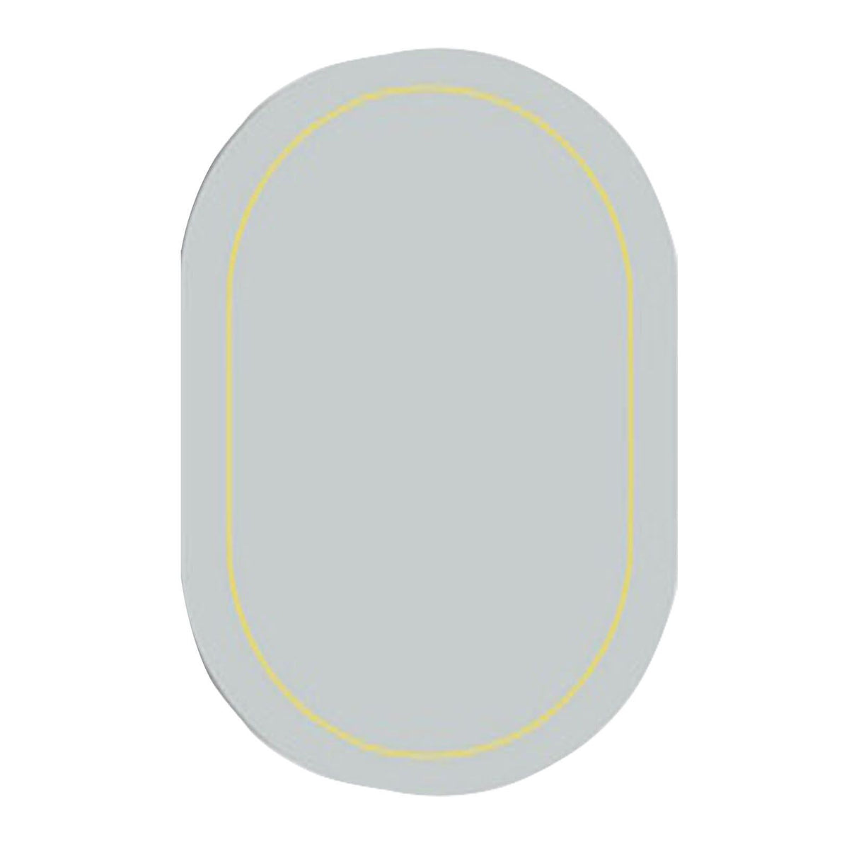 2Pcs Leather Oval Dining Food Mat Oil Proof Insulation Restaurant Table Home Hotel Non Slip Bowl Pad Placemat Light Gray
