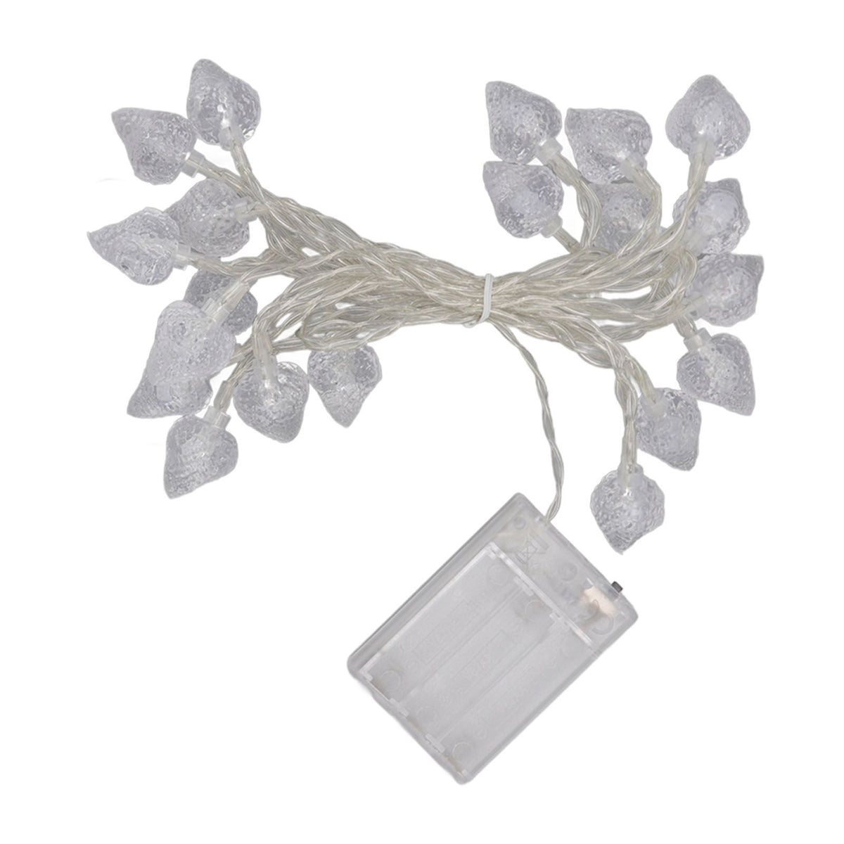 20 LEDs Christmas Lights Outdoor Strawberry Fairy String Lights Battery Powered Festival Decor Light String for Home Room