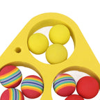 Ring Throw Pool Game Toy EVA Floating Foam with Balls for Kids Adults Water Sports Outdoor Party