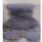 Cute Bedroom Rug Soft Bear Shaped Shaggy Floor Mat for Kids Teen Girls Room Floor Living Room Gray 45x60