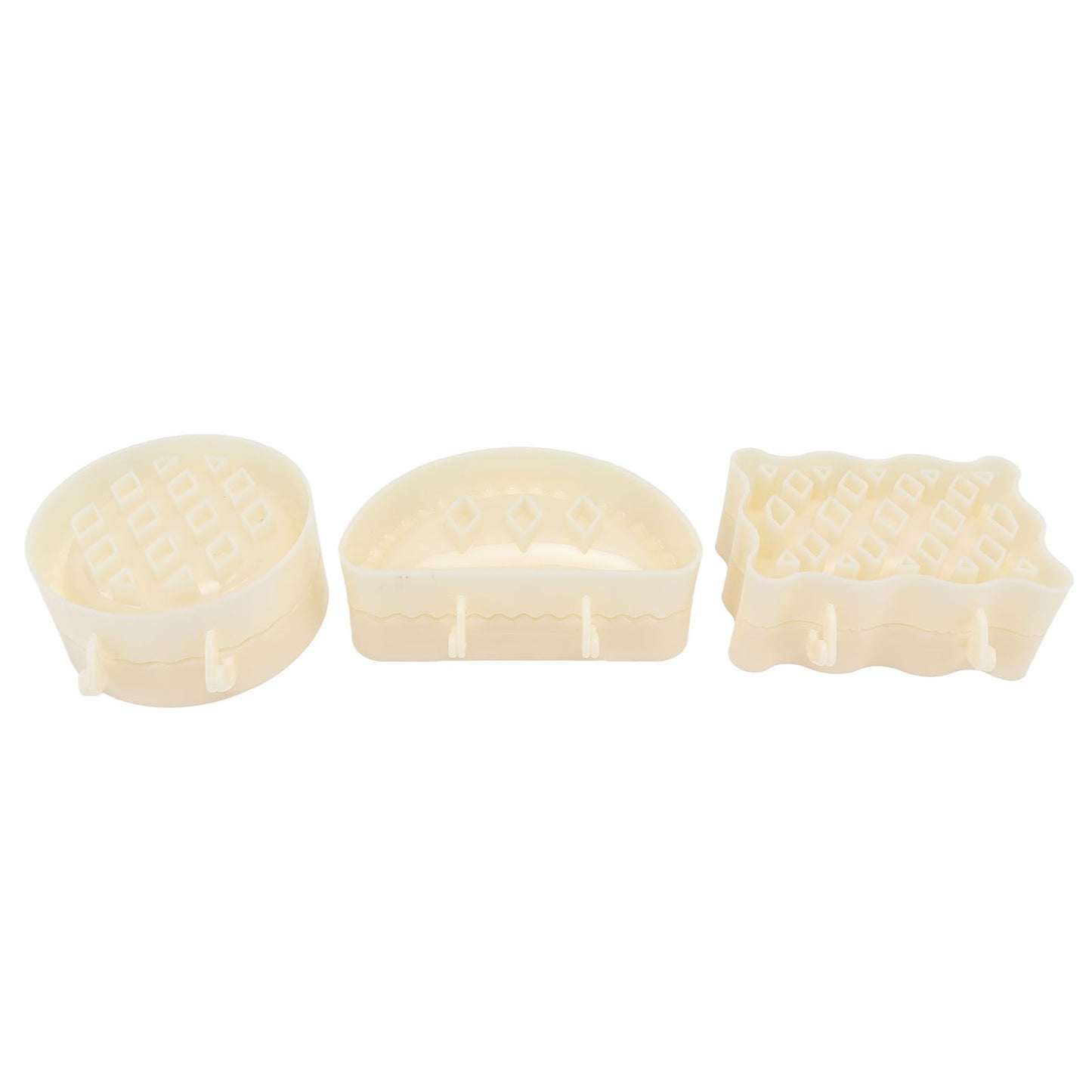 3PCS Pie Molds Set Environmentally Friendly ABS Mini Hand Pie Maker for Apple Pie Kitchen Christmas
