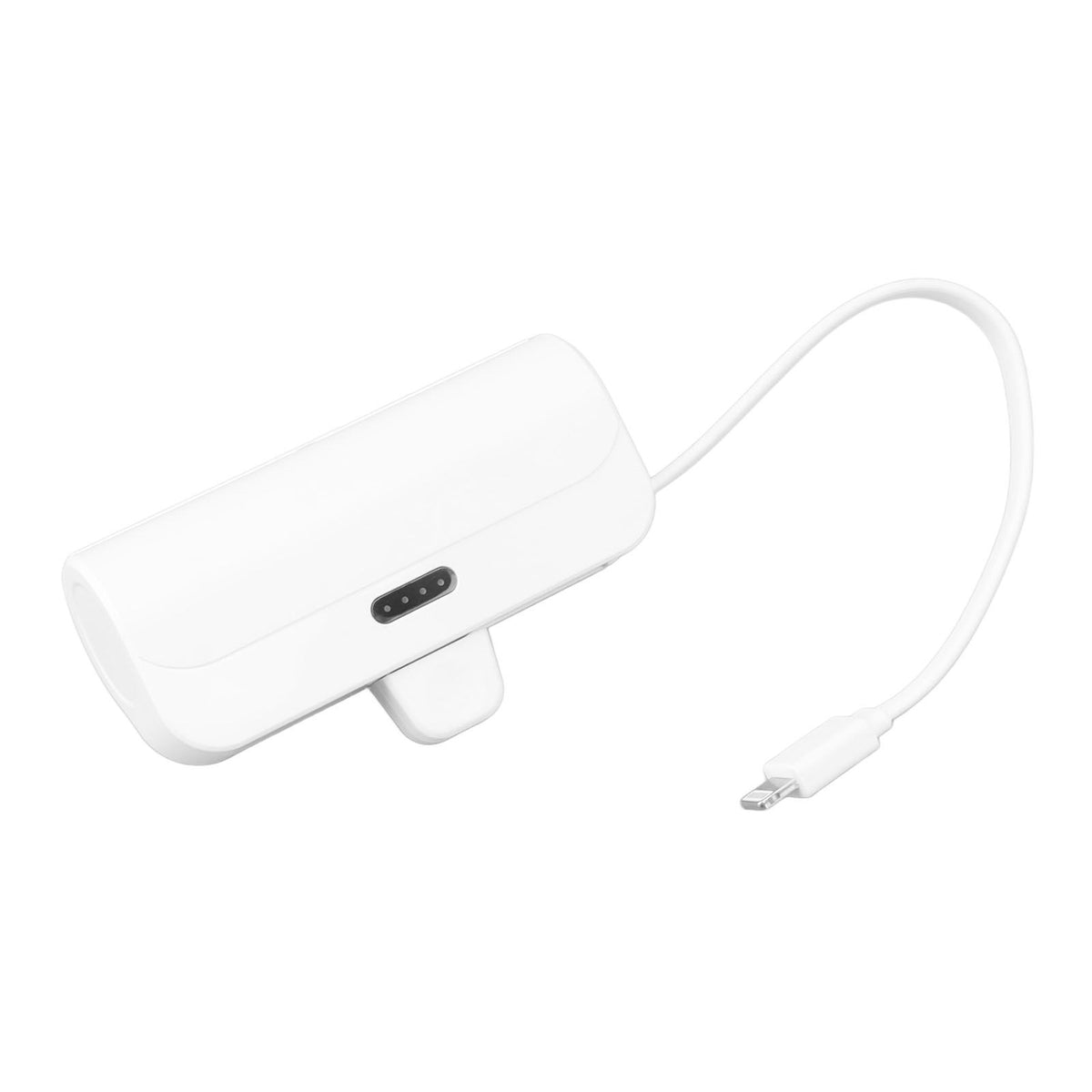 Mini Portable Charger Multifunction Built in Cable for IOS Interface Type C 2 in 1 Mini USB C Power Bank for Emergency