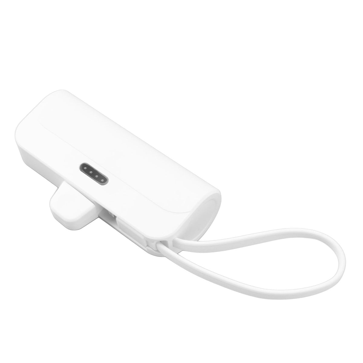 Mini Portable Charger Multifunction Built in Cable for IOS Interface Type C 2 in 1 Mini USB C Power Bank for Emergency
