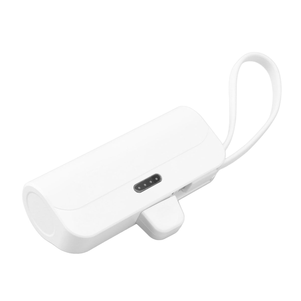 Mini Portable Charger Multifunction Built in Cable for IOS Interface Type C 2 in 1 Mini USB C Power Bank for Emergency