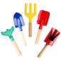 5 Pcs Kid Mini Gardening Tool Set Outdoor Plants DIY Tools Garden Planting Tool Kit for Children