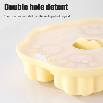 Silicone Steamed Cake Mold Multi Cavity Pastry Food Cute Mould DIY Non Stick Mould Set for Baby Kitchen Baking Tool