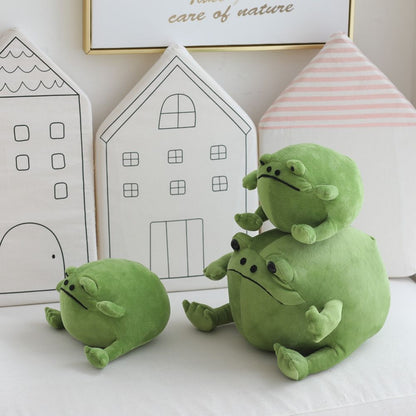 Cute Ugly Frog Plush Cartoon Stuffed Animal Toys Home Decoration Gift for Kids Children Girls Boys